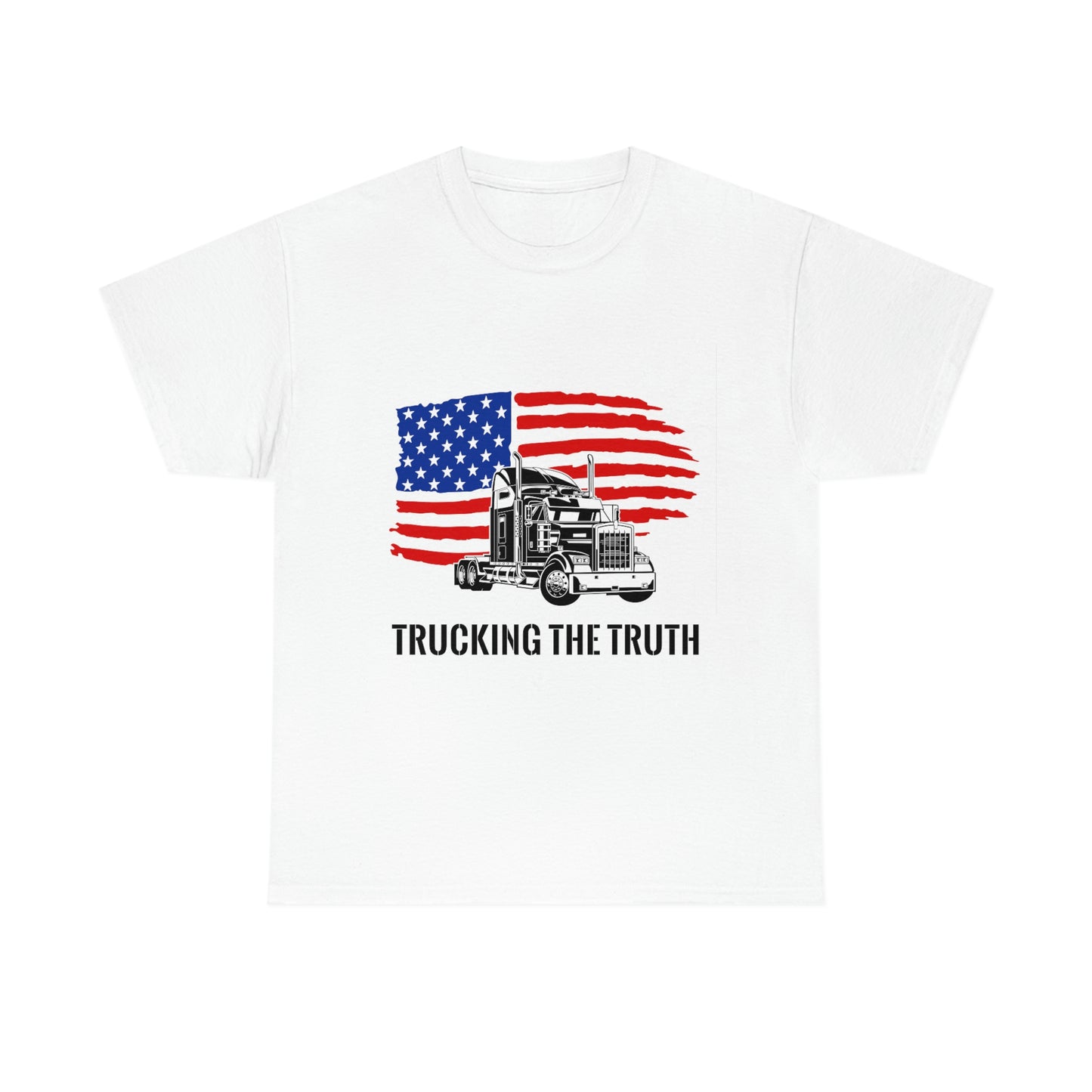 "Trucking the Truth" Unisex Heavy Cotton Tee