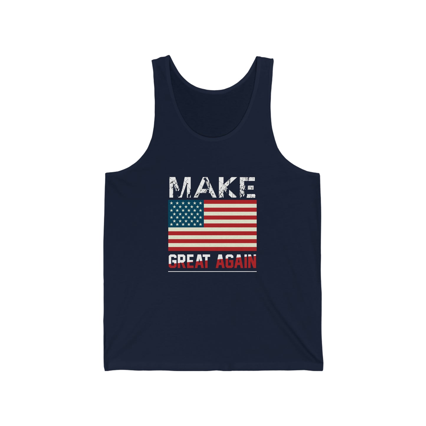 "Make America Great Again" Unisex Jersey Tank