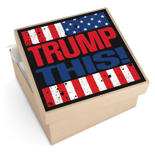 "Trump This" Square Vinyl Stickers